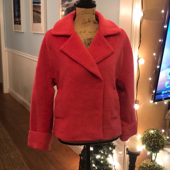 desert silence Jackets & Blazers - 💕Fun, warm and unique Pink Jacket Size Xlarge